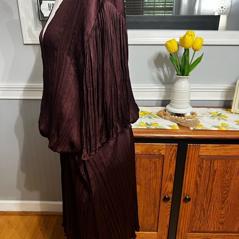 VINCE Women’s Pleated Dress - Picture 5 of 7